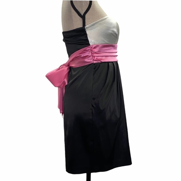 RUBY Rox Colorblock Strapless Mini Dress Size 3 - Picture 7 of 11